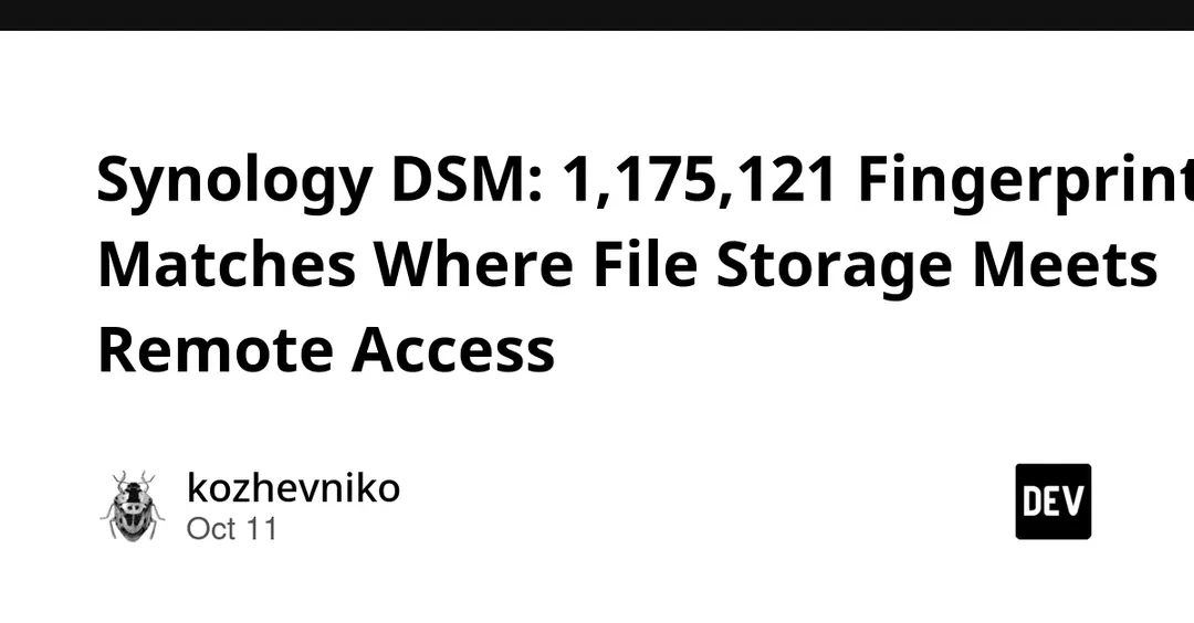 ZoomEye Finds 1,175,121 Exposed Synology DSM Instances