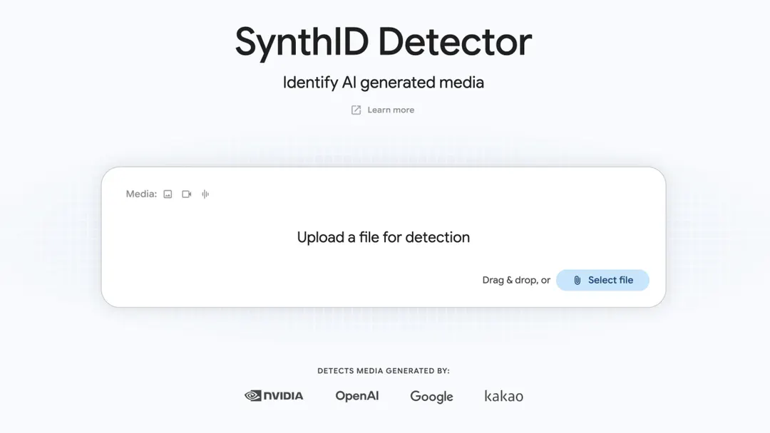 Google expands SynthID Detector to OpenAI, Nvidia and Kakao media