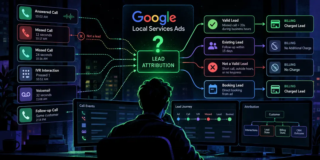 Google LSA's October update makes missed calls billable