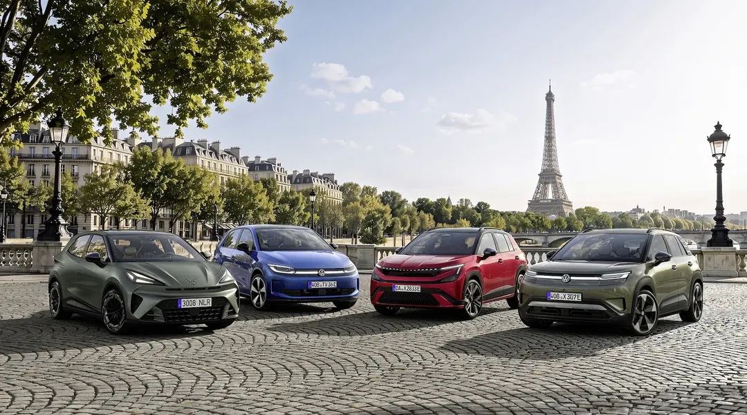 Volkswagen, CUPRA and Škoda show four affordable EVs together for the first time