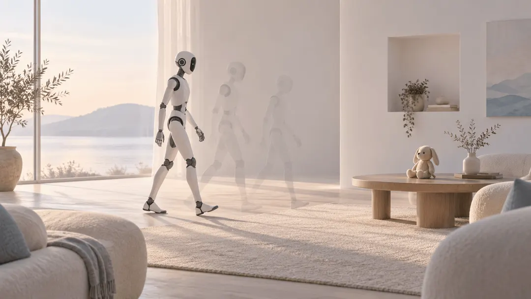 BeingBeyond's Being-M0.7 teaches humanoids to walk and grasp using 10,000 hours of human video