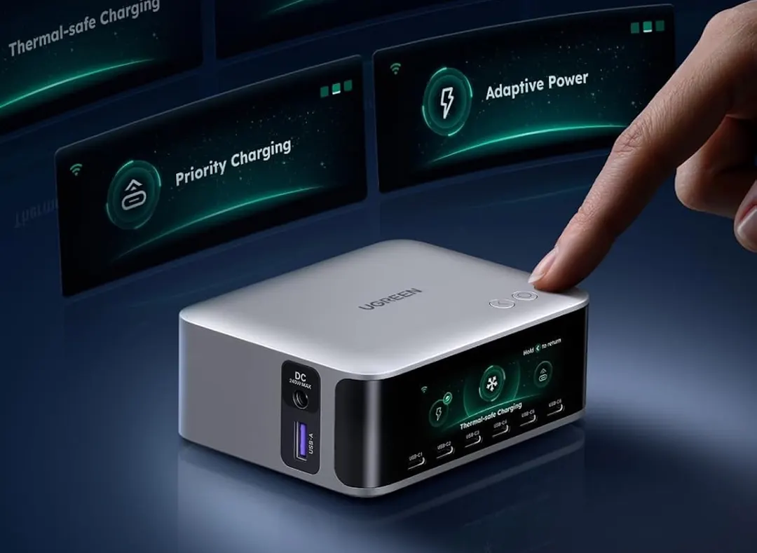UGREEN Nexode Pro 300W Charging Station Adds Eight Ports