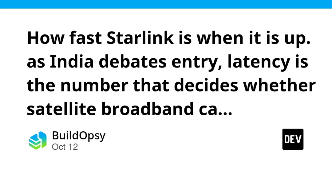 Teardown: How SpaceX Cut Starlink Peak Median Latency From 48.5ms Toward 20ms