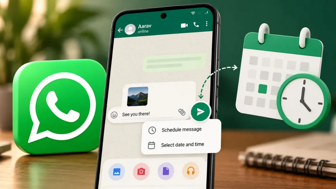 WhatsApp tests scheduled messages on Android