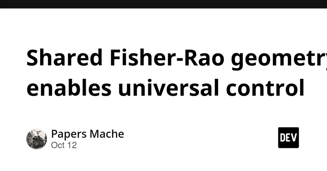 Shared Fisher-Rao geometry enables universal LLM control