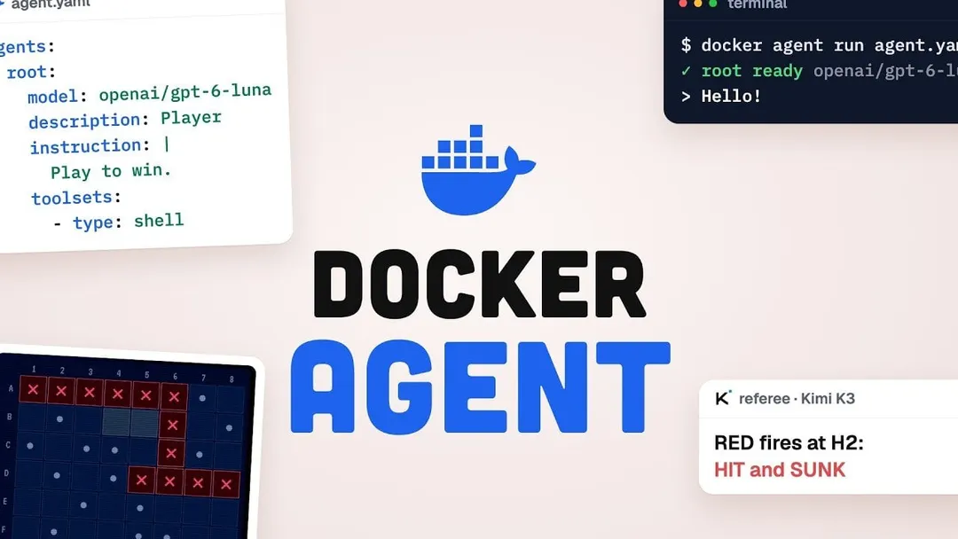 Docker Desktop 4.63 adds Docker Agent for custom AI agents
