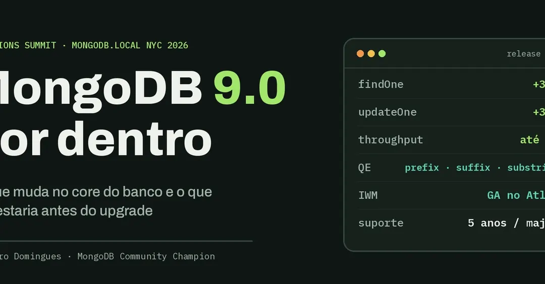 MongoDB 9.0: up to 35% faster, substring search on encrypted data and Intelligent Workload Management