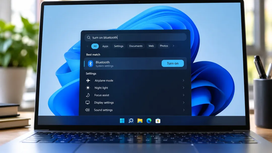 Windows 11 Search Adds 5 Quick Actions Without Opening Settings