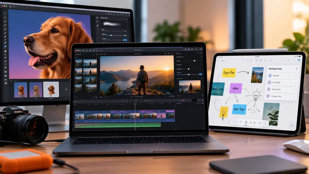 Apple Creator Studio update adds Cinematic editing, Pixelmator and Freeform AI