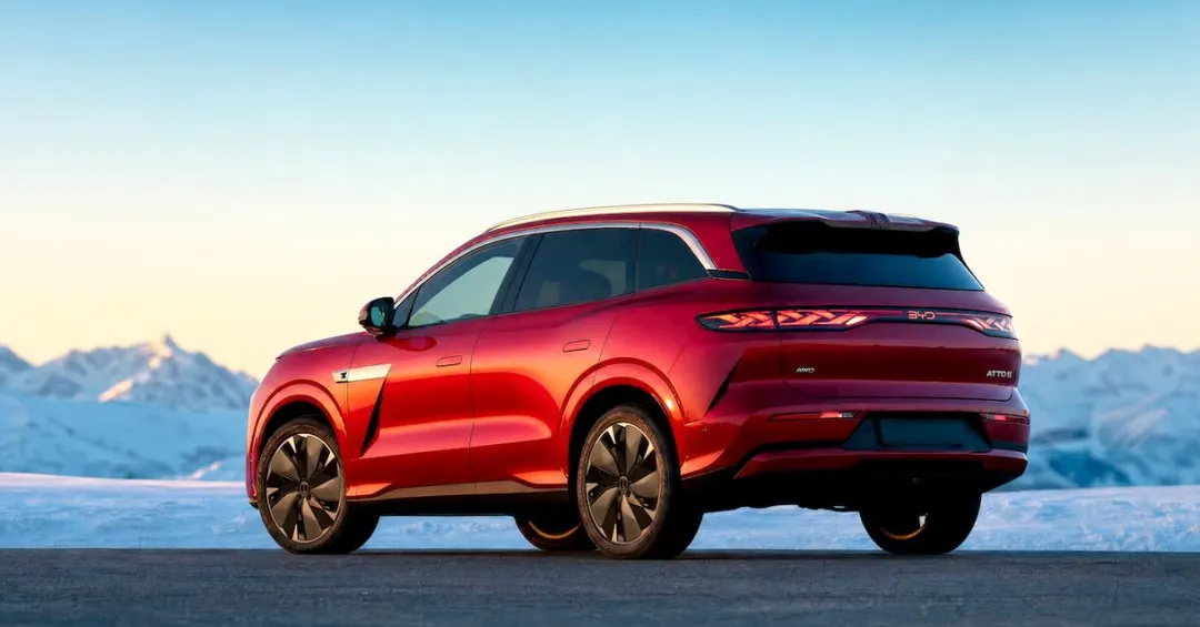 BYD unveils flagship 7-seat Atto 8 electric SUV with over 400 miles of range