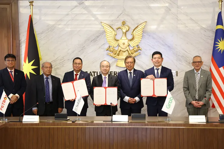 SoftBank, Grab and Petros to explore AI data center in Borneo