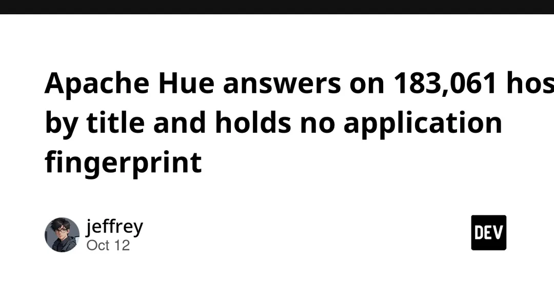 ZoomEye finds 183,061 hosts titled Hue with no app fingerprint