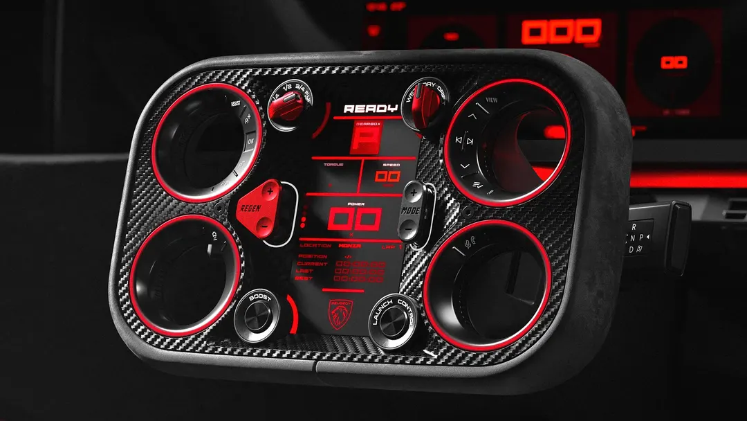Peugeot unveils Hypersquare steer-by-wire control on E-T16 concept
