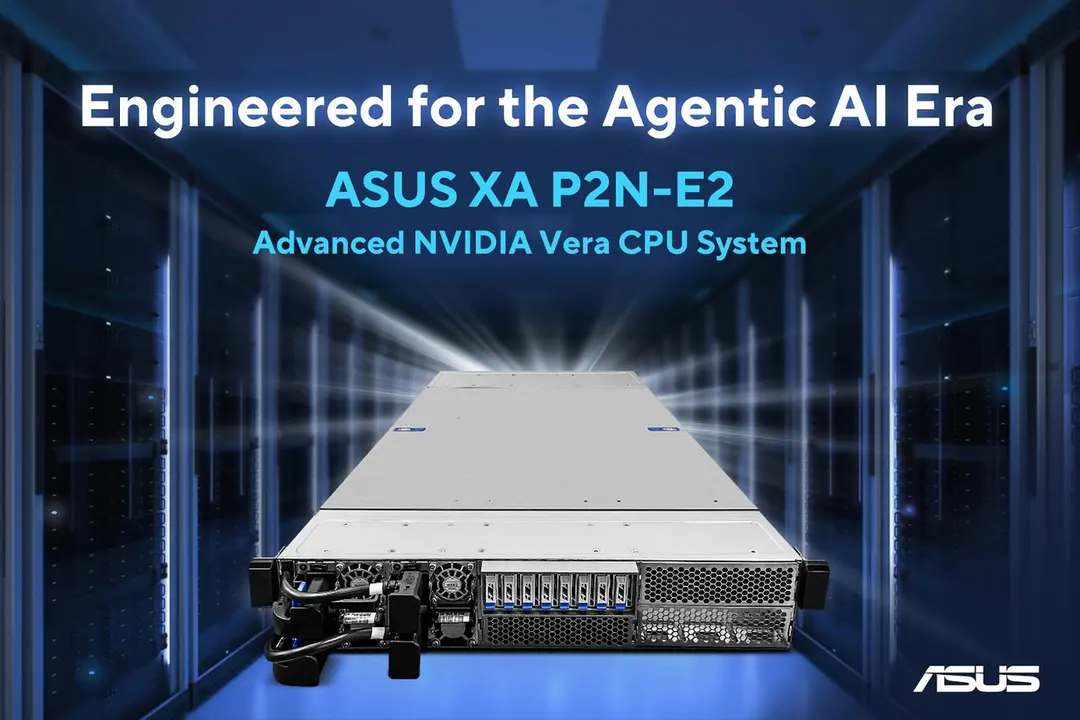 ASUS Unveils XA P2N-E2 Server Powered by NVIDIA Vera CPU at OCP 2026