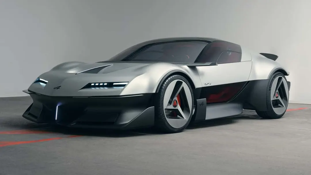 Alpine Unveils A310 Vision Concept at Paris Motor Show