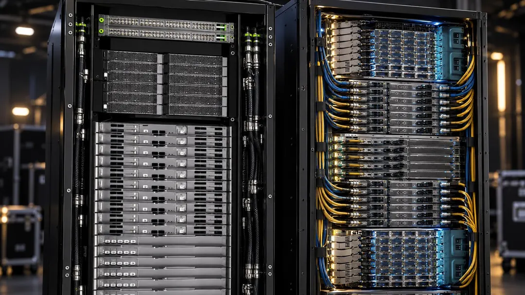 Wiwynn shows Vera Rubin NVL72 and AMD Helios racks at OCP Summit
