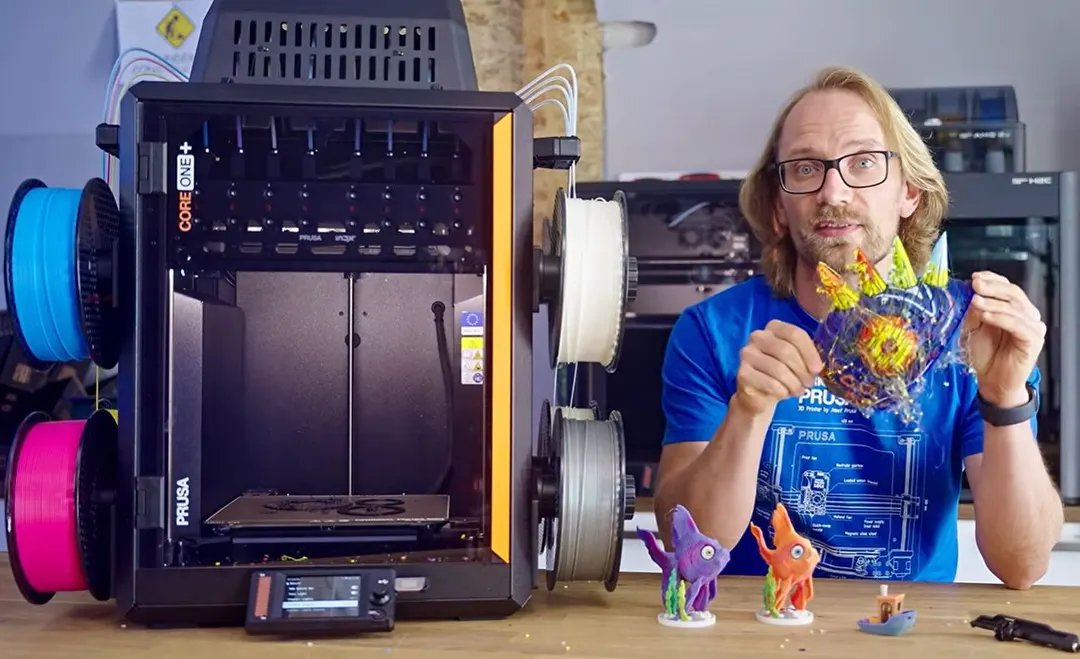 Prusa Core One+ INDX review: eight extruders, filament headaches