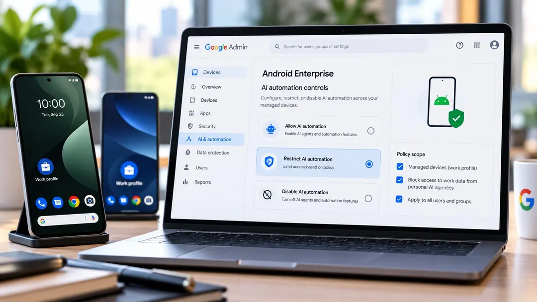 Google Adds Android Enterprise AI Controls for IT Teams