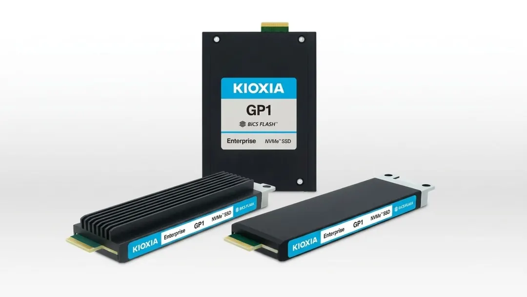 Kioxia unveils PCIe 6.0 GP1 SSD with over 20M IOPS