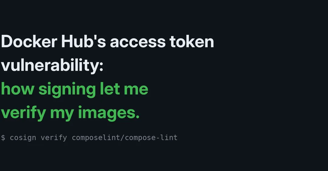 Docker Hub access token flaw let users act as others via PATs