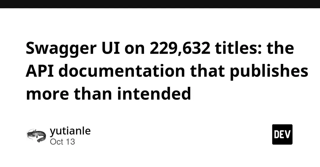 ZoomEye finds 229,632 Swagger UI pages exposed online