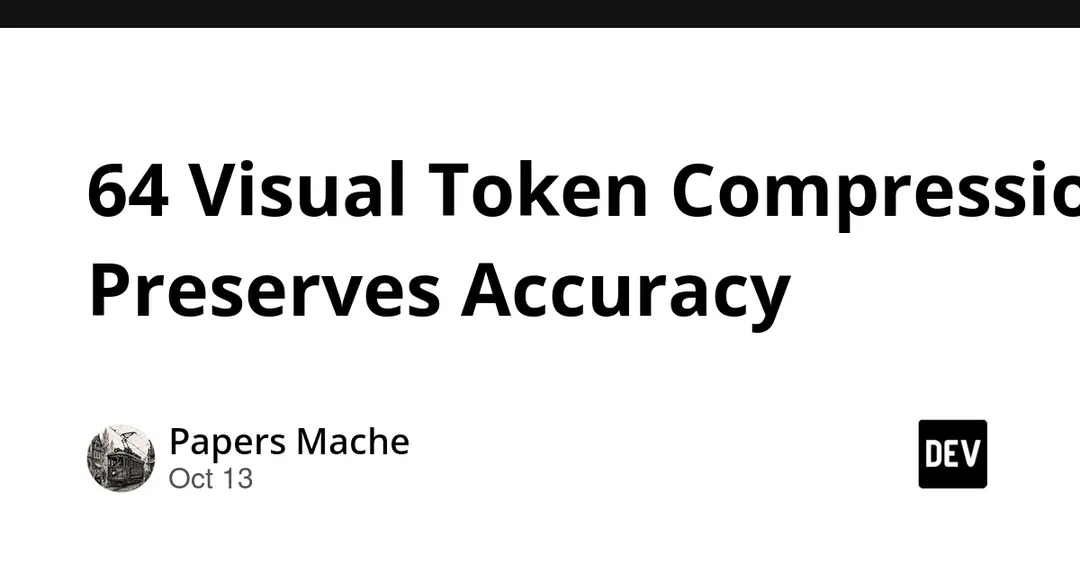 Braco compresses visual tokens 64x with almost no accuracy loss