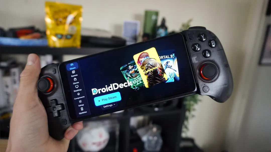 DroidDeck runs native Steam library on Android phones