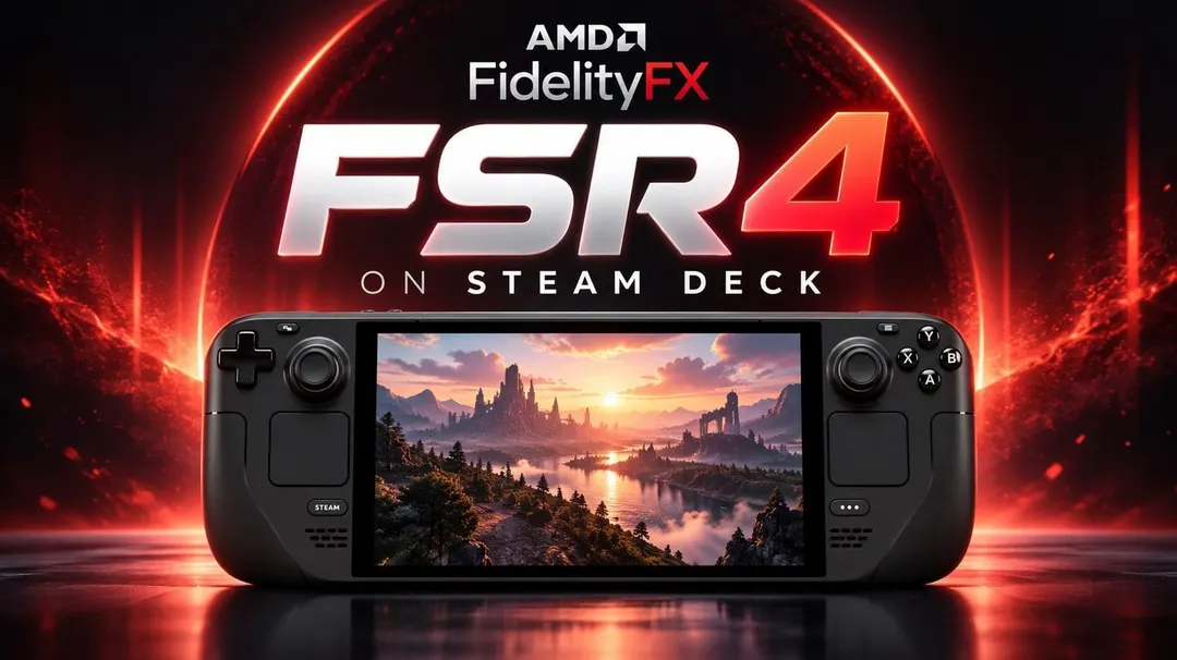 AMD's FSR 4 Coming to Steam Deck by Late 2026