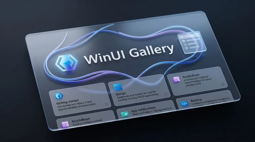WinUI Gallery 3.0 lets developers try experimental Windows 11 controls early