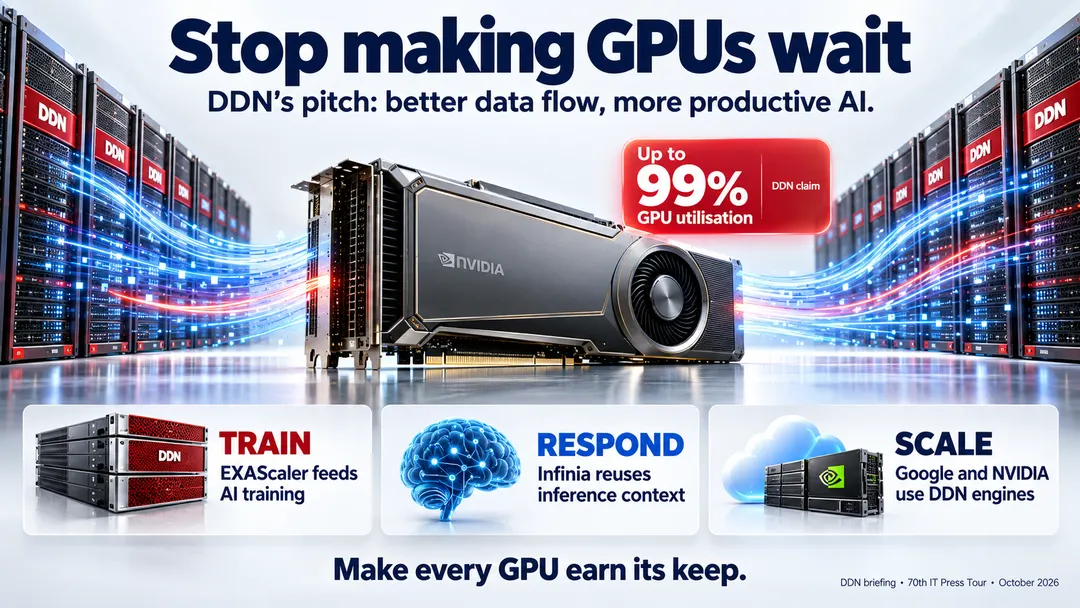 DDN says Google and Nvidia run AI infrastructure on its data engines