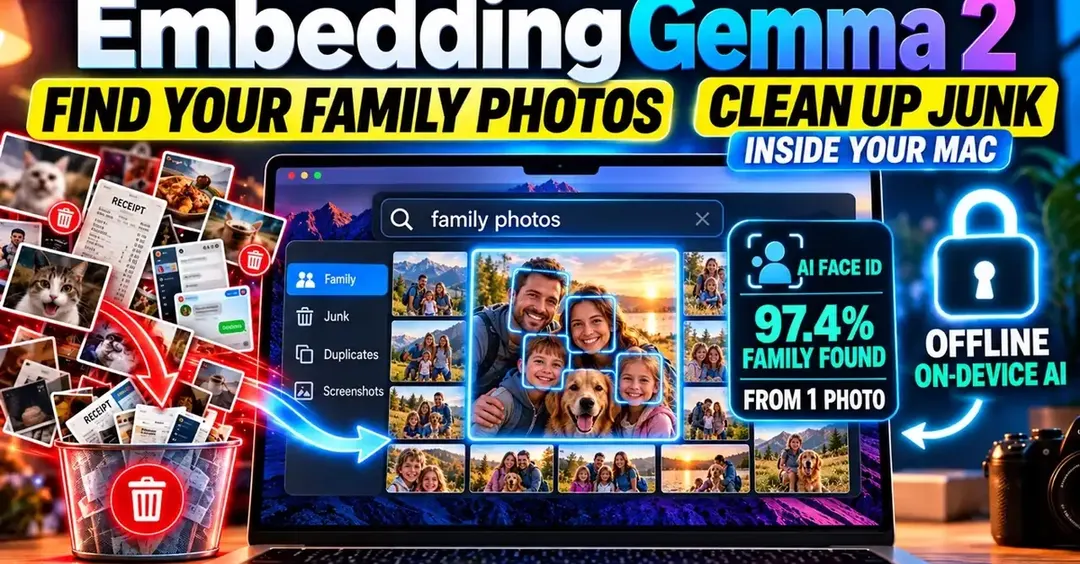 EmbeddingGemma 2 beats Mac Spotlight 30/30 to 5/30 in offline search