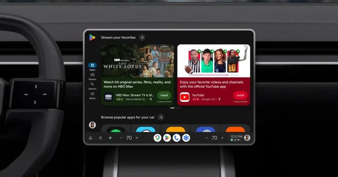 YouTube brings automatic background play to Android Automotive cars