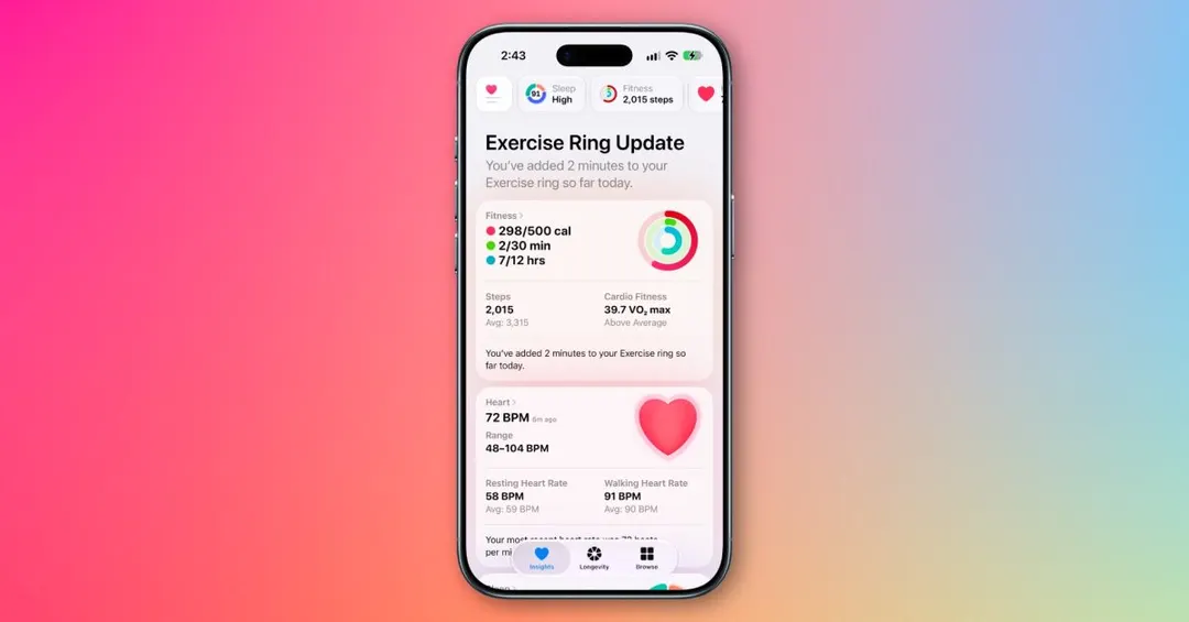 iOS 27.2 beta 4 drops Apple's overhauled Health app