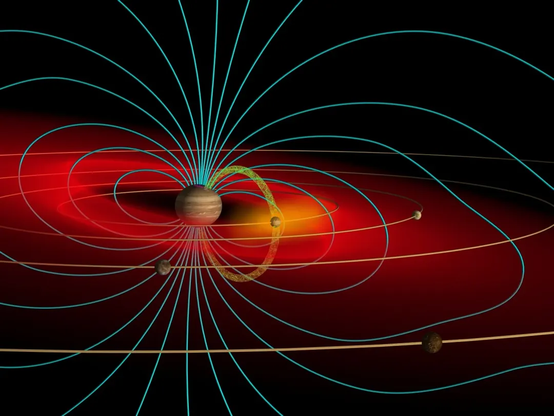 Juno data reveals Jupiter's rippling, wavy magnetodisk