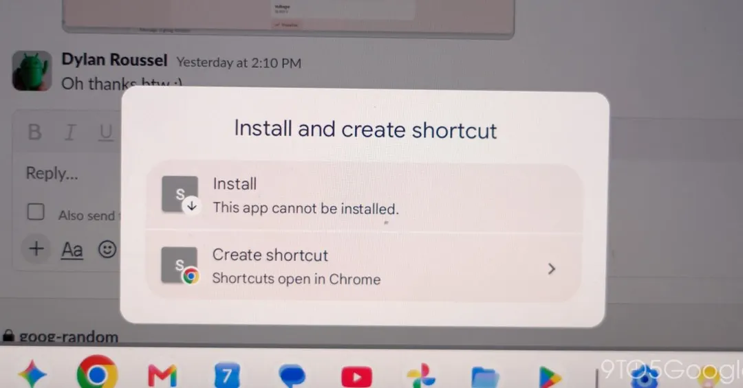 Chrome 155 on Googlebook lets users install any webpage as an app