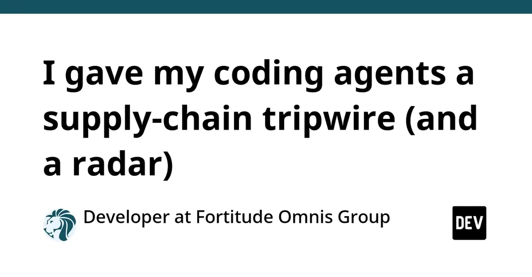 Omnis Watchtower: a Claude Code plugin that vets packages before install