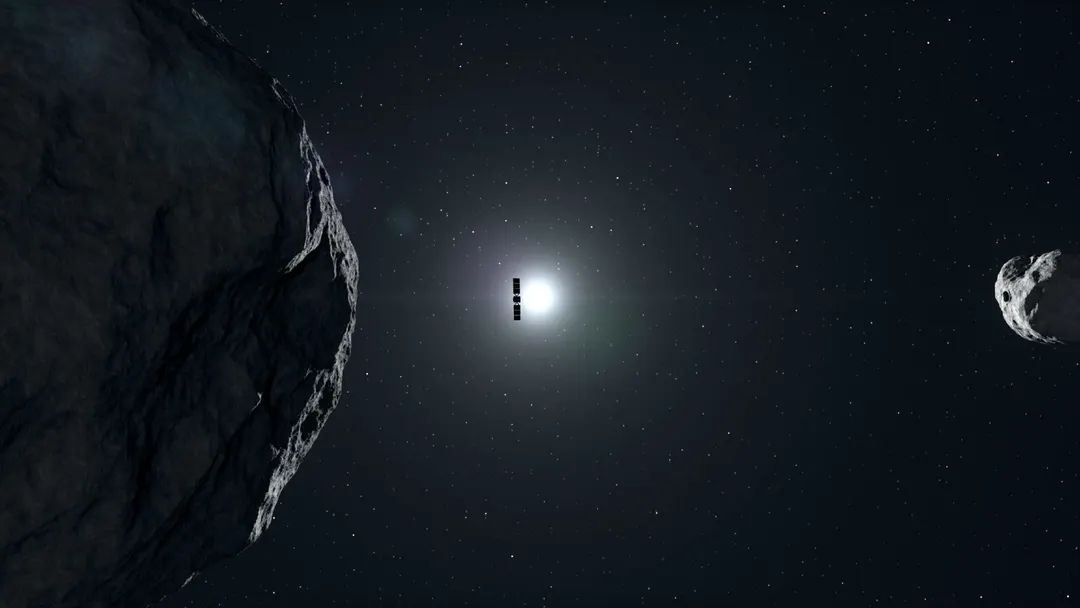 ESA's Hera probe arrives at asteroid Dimorphos to inspect DART impact