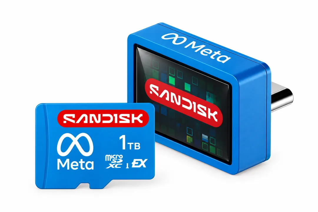 Sandisk to Be Exclusive 'Made for Meta' Storage Provider for Meta VR Glasses