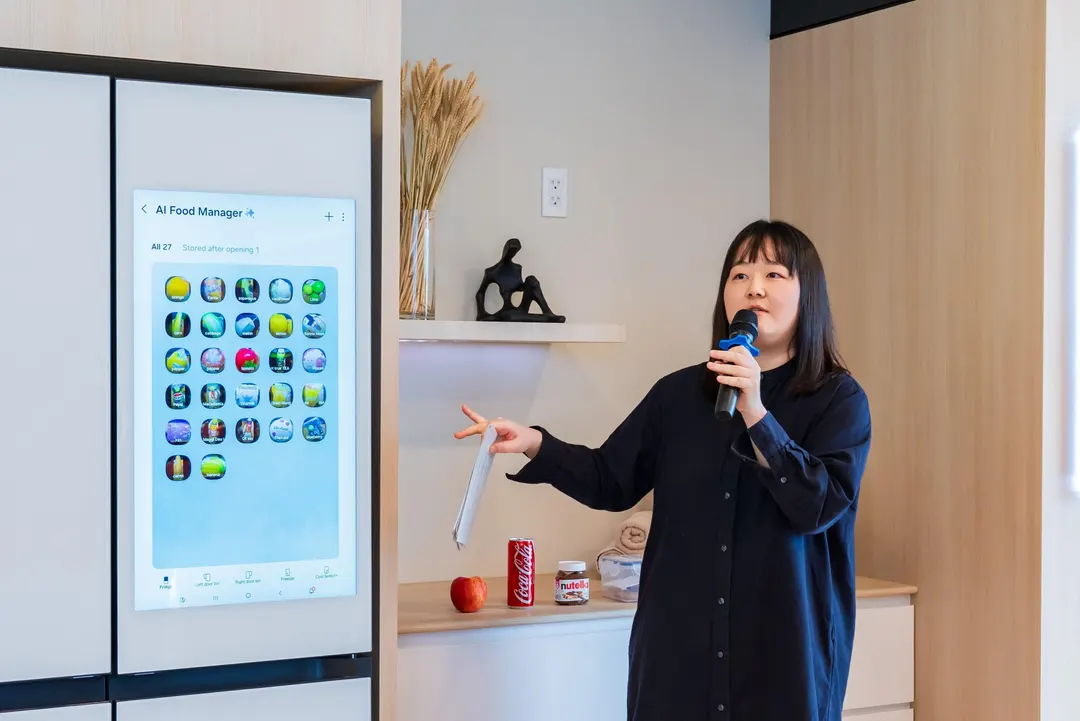 Samsung's Bespoke AI Family Hub fridge adds cloud vision to recognize groceries