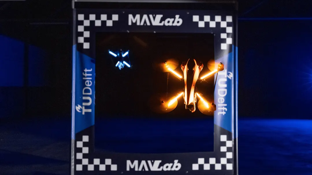 AI racing drone MonoRace beats top human pilots in Abu Dhabi