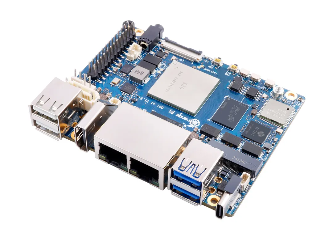 Orange Pi O1 SBC packs 16 TOPS SOPHGO BM1688 AI SoC and 4G/5G support
