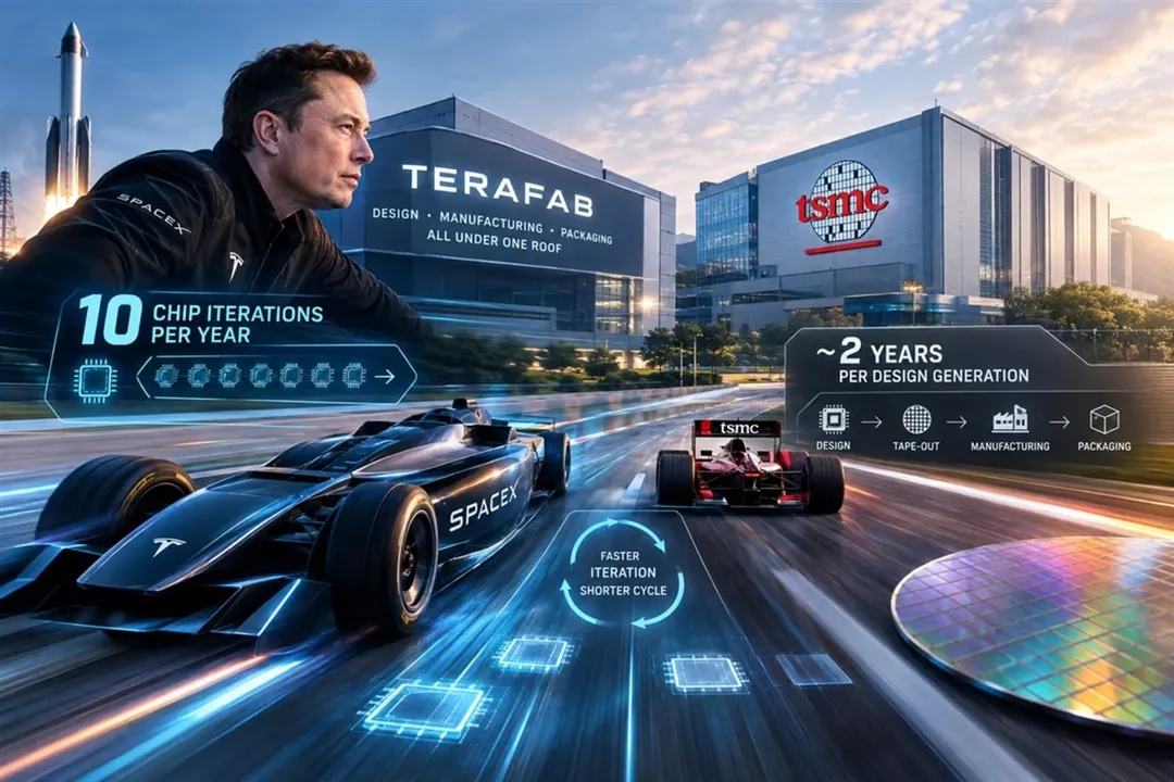 Musk admits he can't make chips, but Terafab targets 10 iterations a year