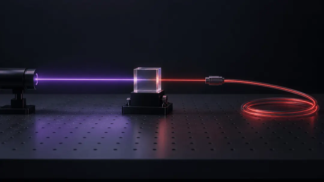 USTC Sets Record for 393nm-to-1550nm Quantum Frequency Conversion
