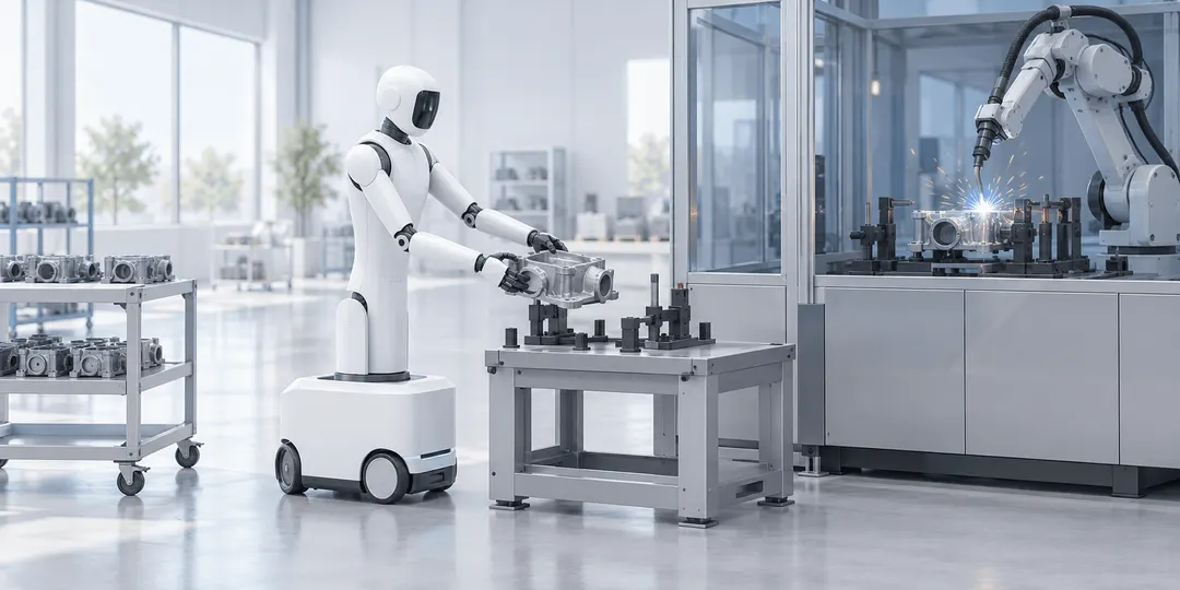 Inovance Debuts InoBot W1, a Liquid-Cooled Wheeled Humanoid for Factory Shifts