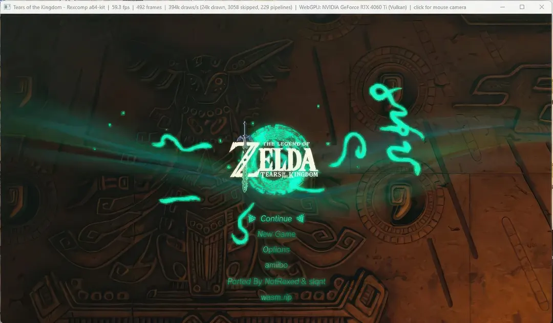 Unofficial Native PC Port of Zelda: Tears of the Kingdom Slated for Release in 2-4 Weeks