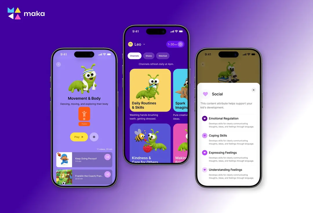 Maka launches ad-free kids streaming for $15 a month