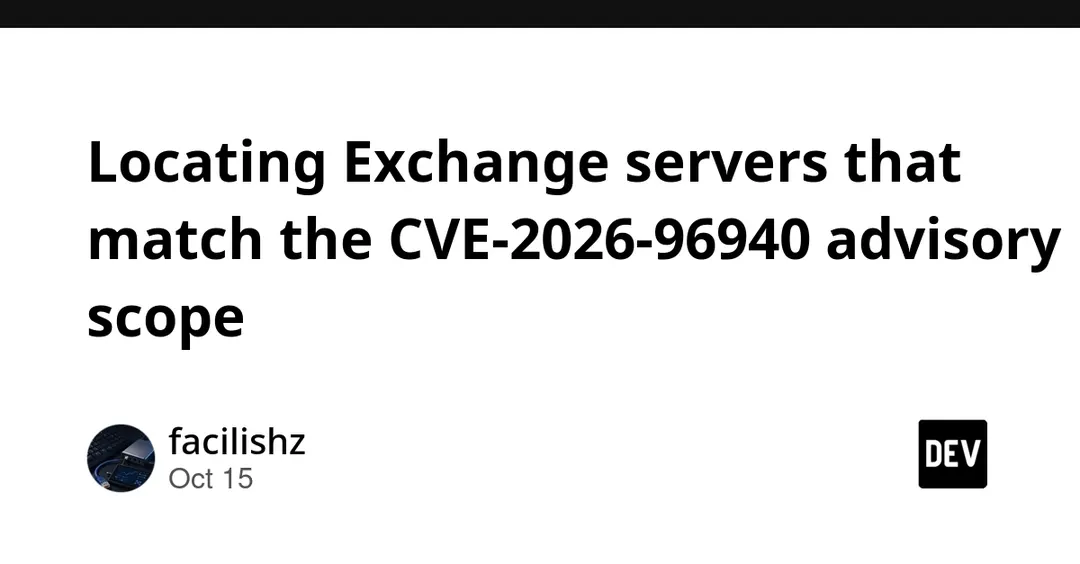 Microsoft ships V2 Exchange updates patching CVE-2026-96940