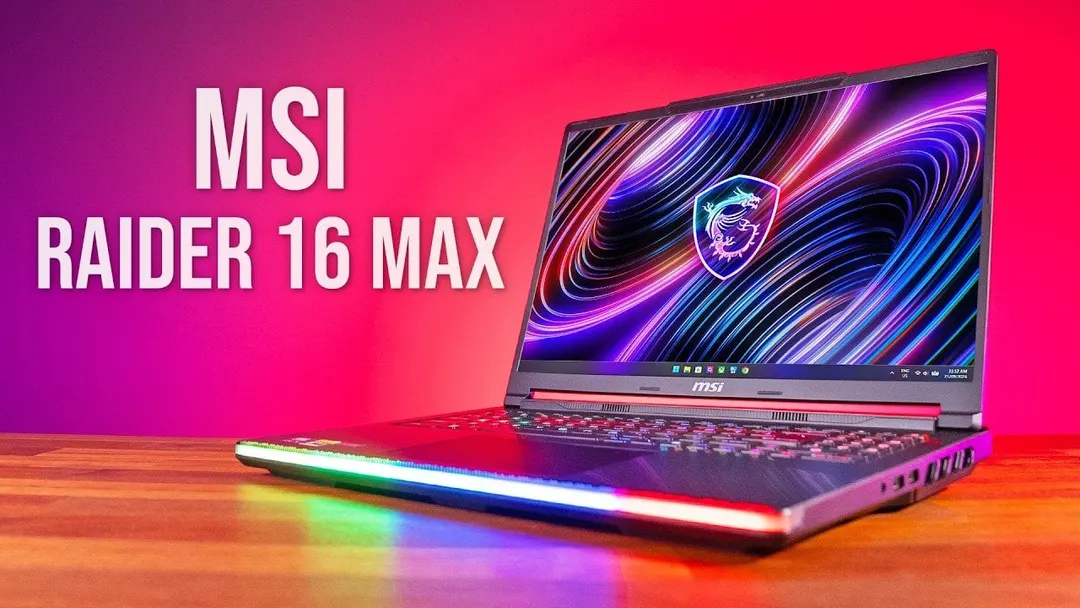 MSI Raider 16 Max review: RTX 5090 speed with loud fans