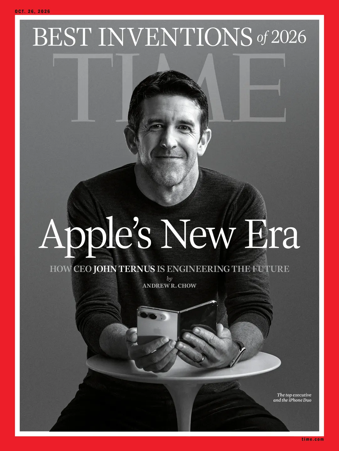 Apple CEO John Ternus Featured on TIME Magazine Cover: 'New Era'
