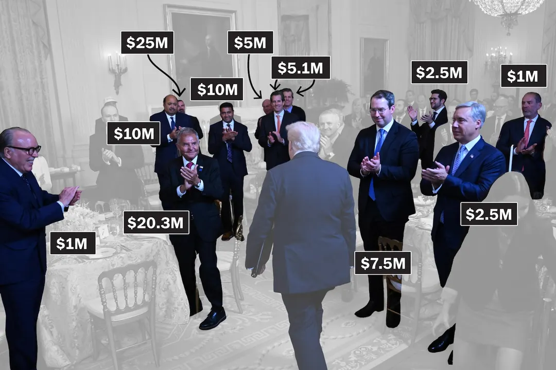 Nvidia and Apple each gave $25M to Trump's White House ballroom